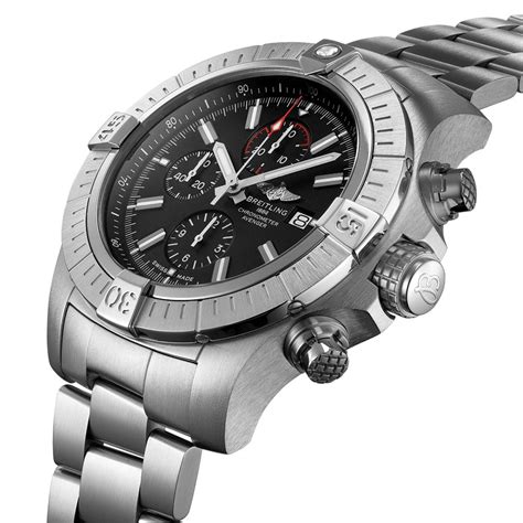 super avenger breitling watch price|breitling super avenger bezel.